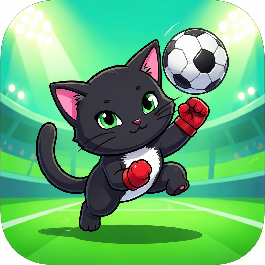 Crazy Cat Soccer icon